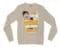 I Yam Speaking No Cross Speaking Men/Unisex Long Sleeve T-Shirt in Sand Color